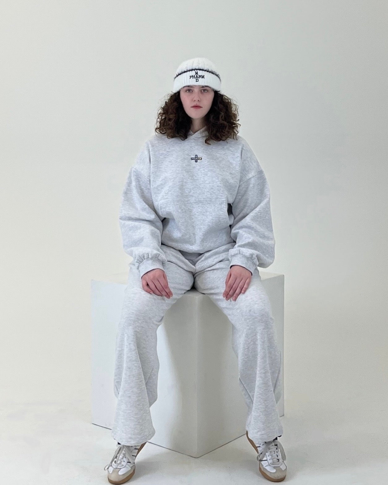 SET 001 WHITE MELANGE