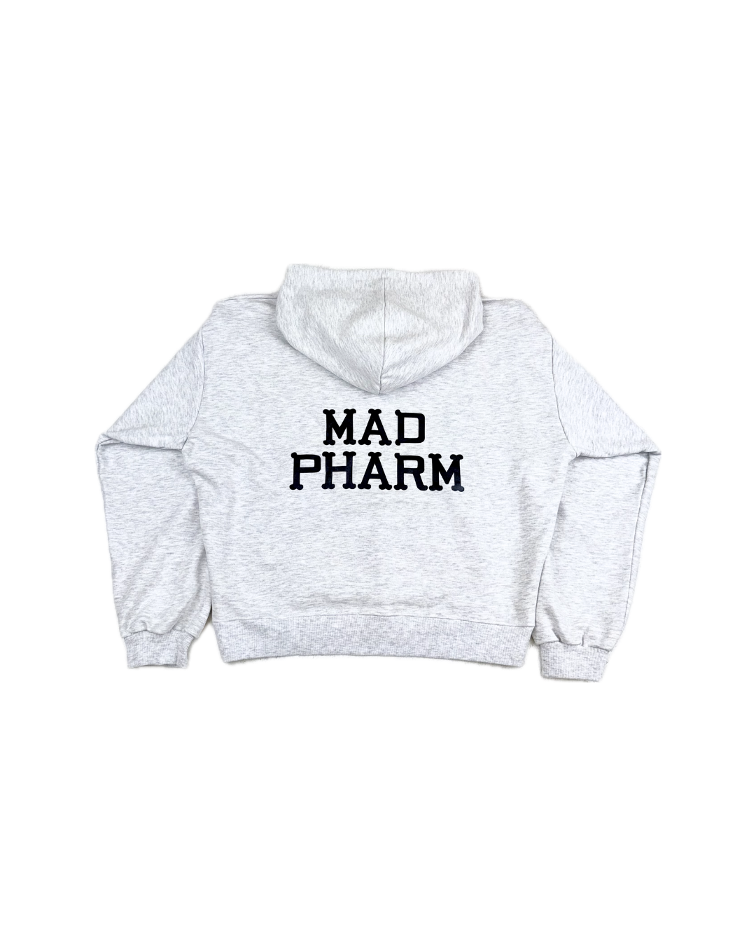 HOODIE 001 WHITE MELANGE