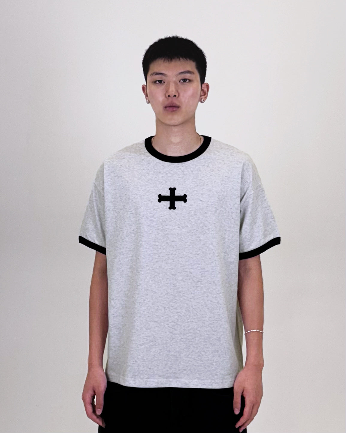 RINGER T-SHIRT 001 WHITE
