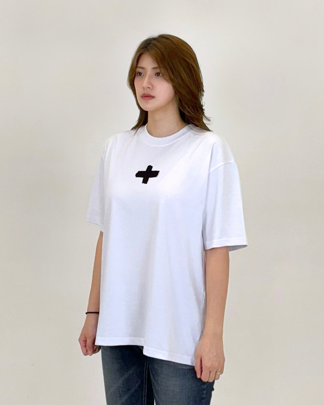 CROPPED T-SHIRT 001 WHITE