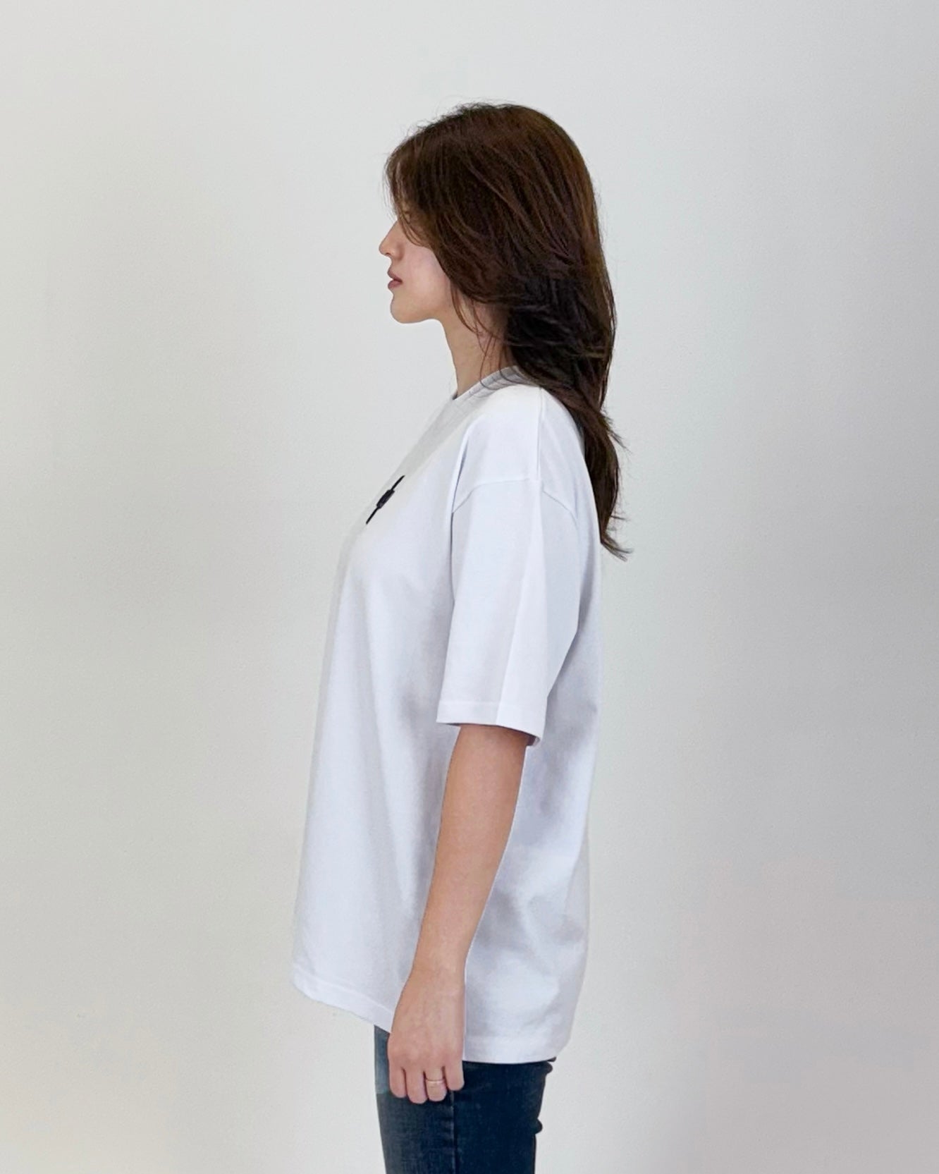 CROPPED T-SHIRT 001 WHITE