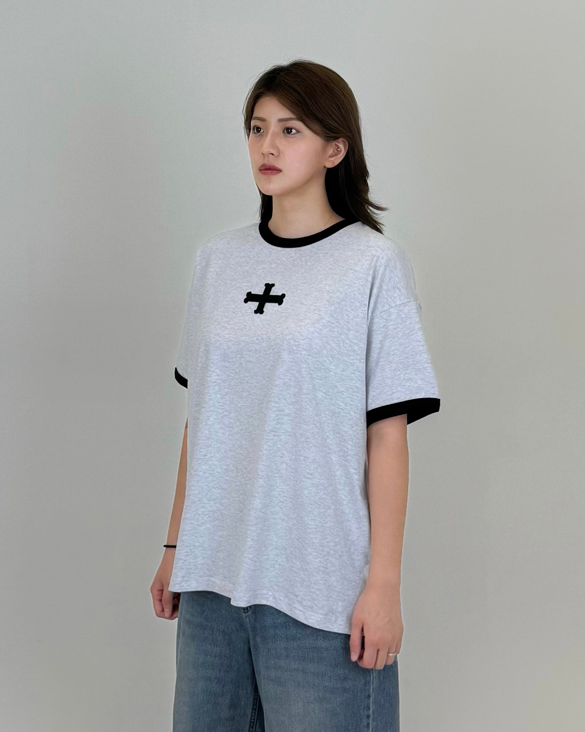 RINGER T-SHIRT 001 WHITE