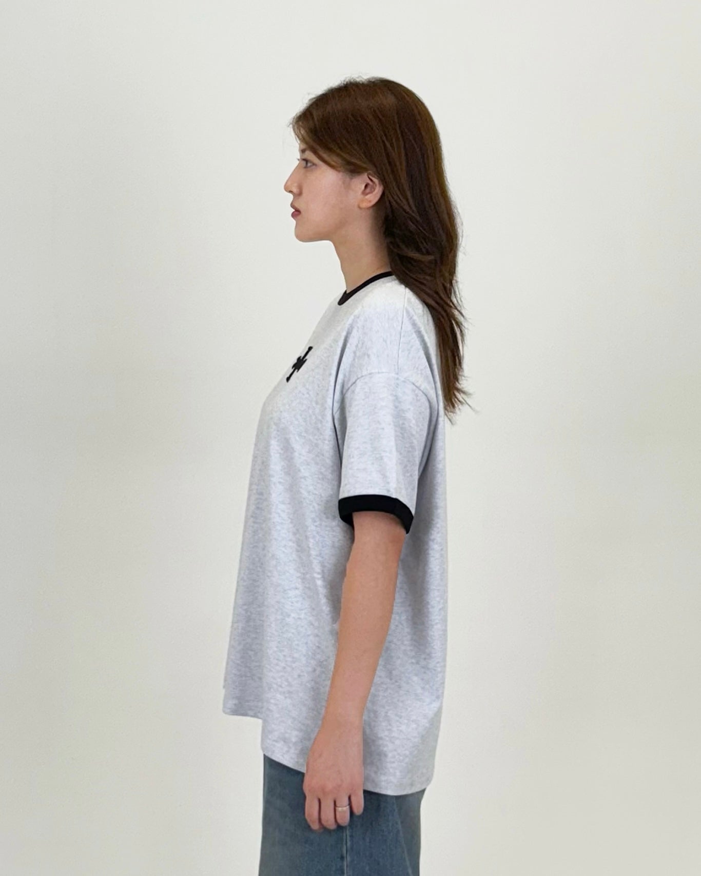RINGER T-SHIRT 001 WHITE