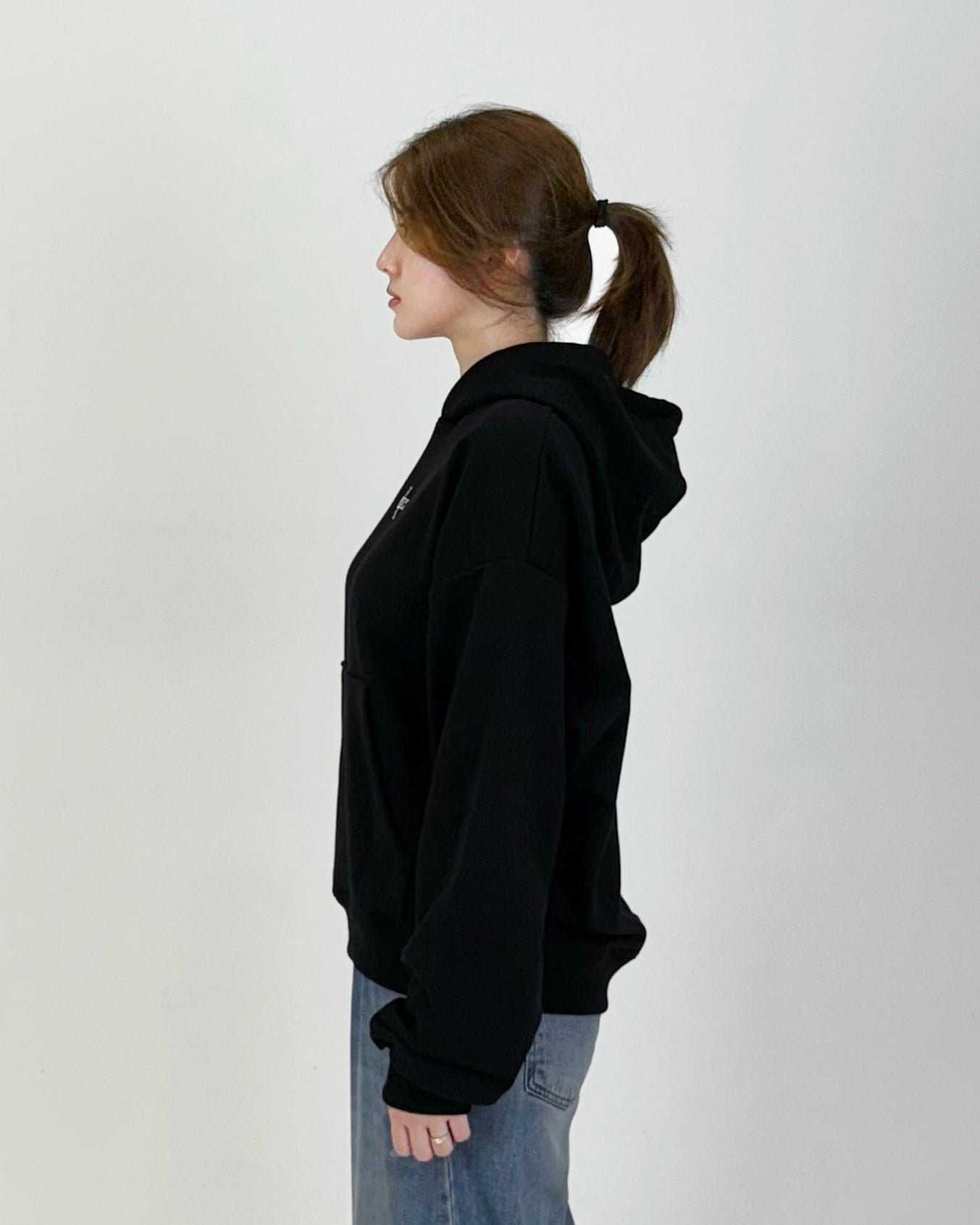HOODIE 001 BLACK