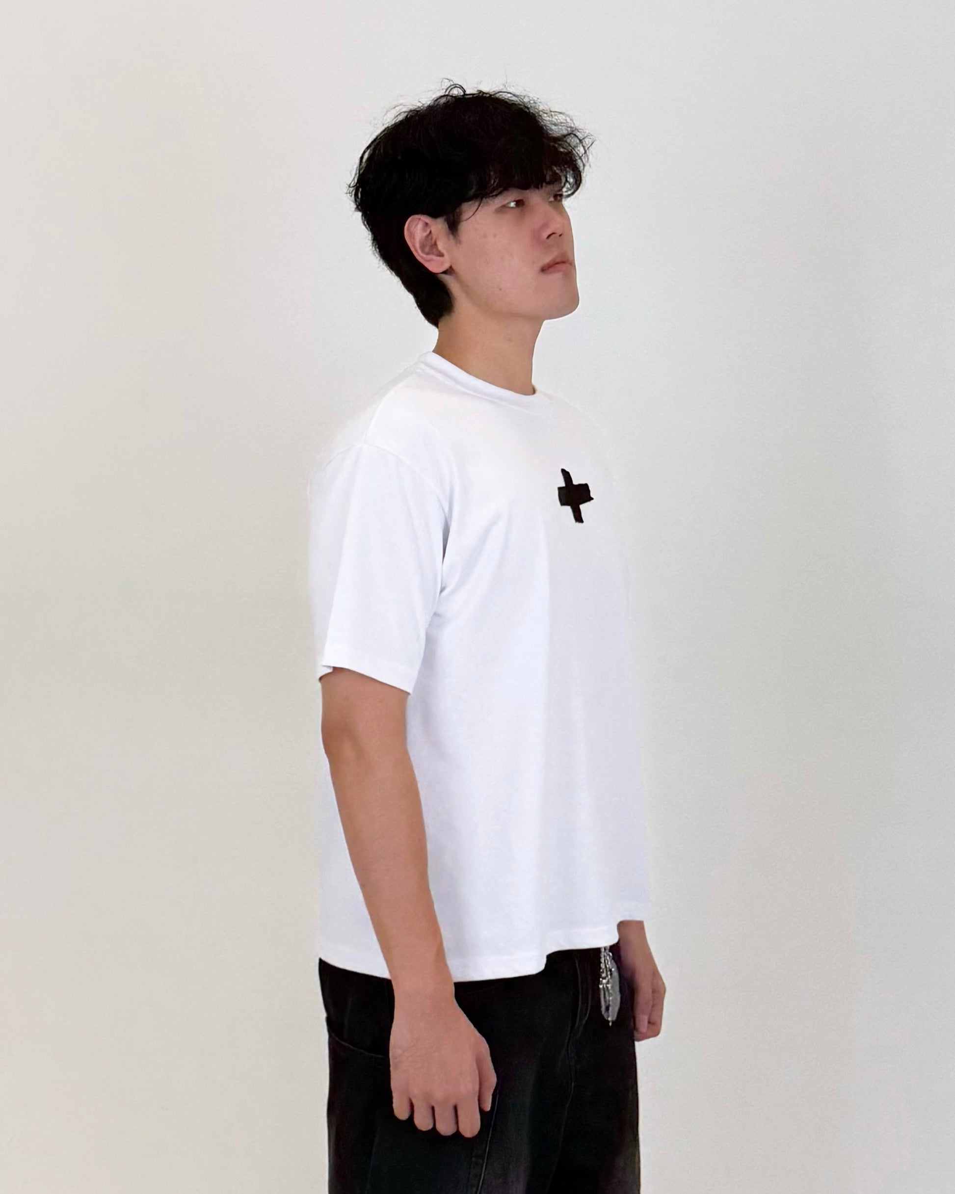 CROPPED T-SHIRT 001 WHITE