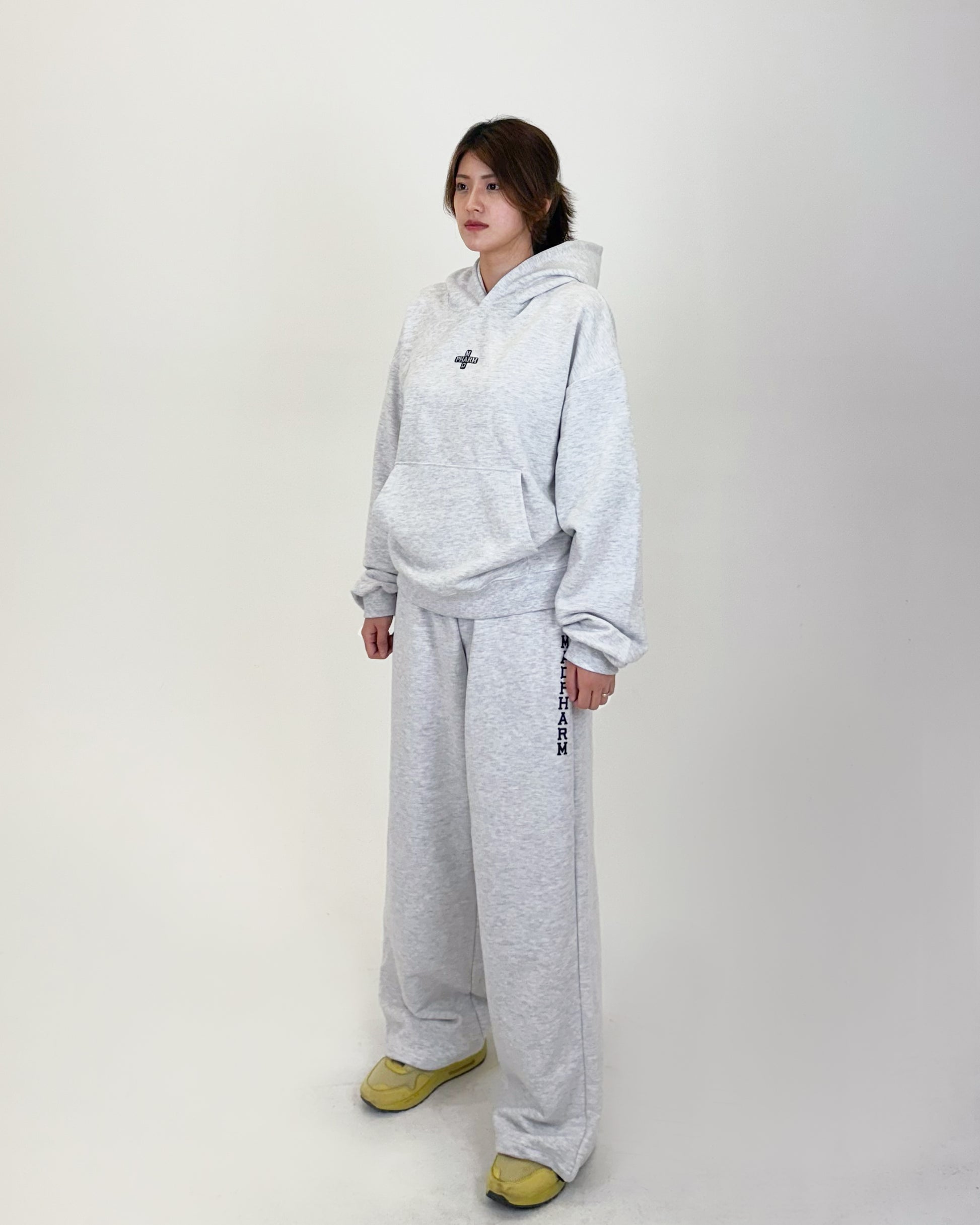 SET 001 WHITE MELANGE