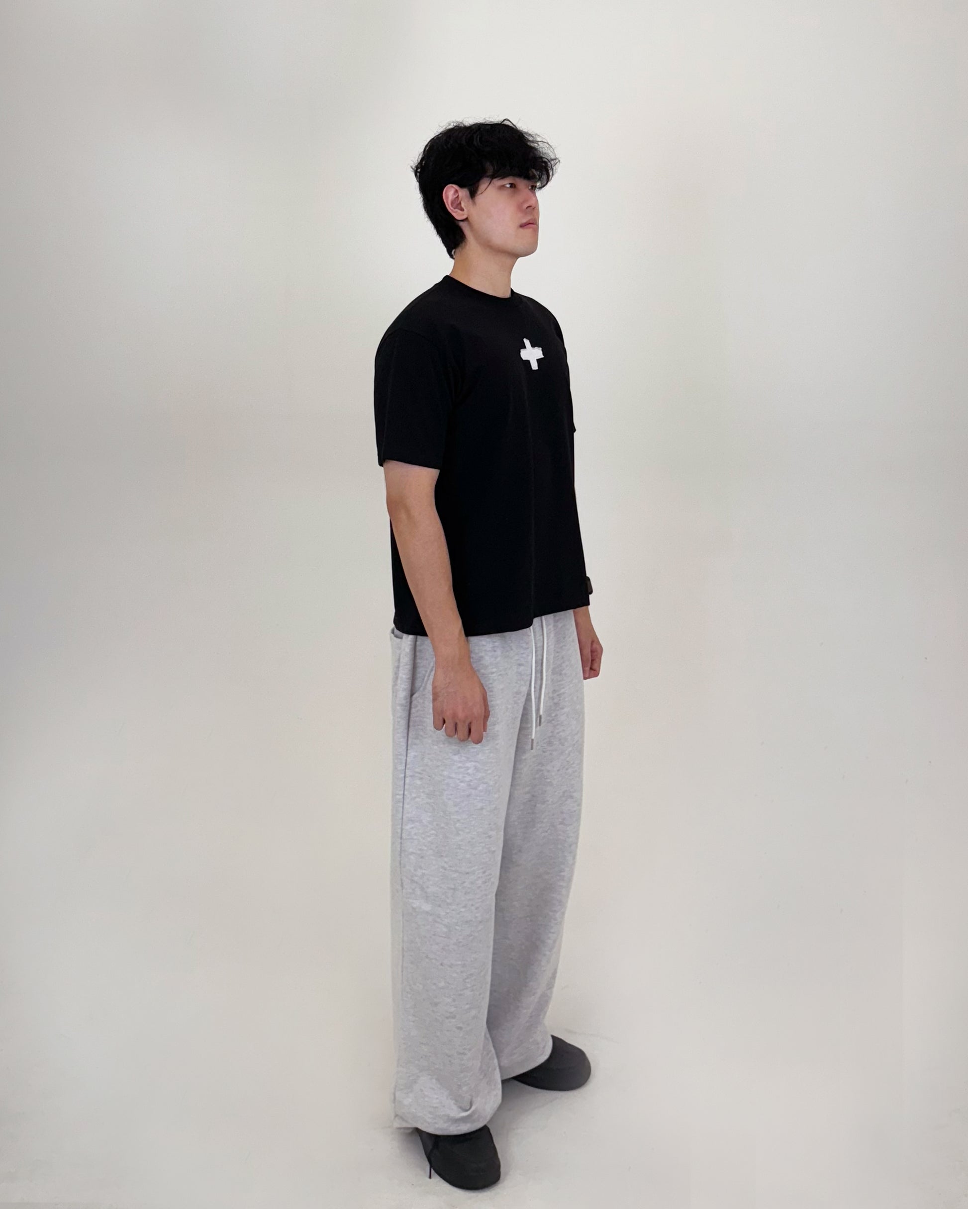 PANTS 001 WHITE MELANGE