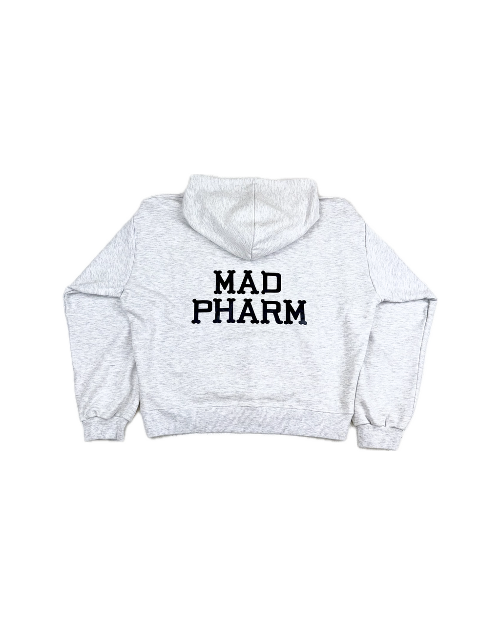 HOODIE 001 WHITE MELANGE