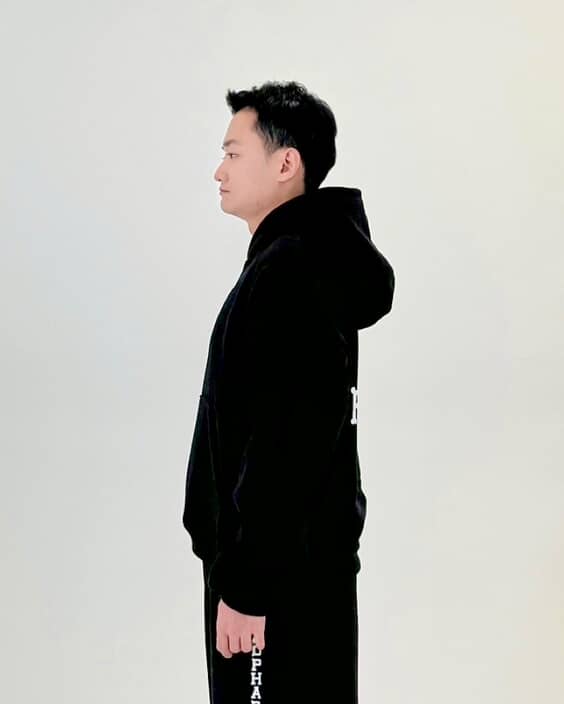 HOODIE 001 BLACK