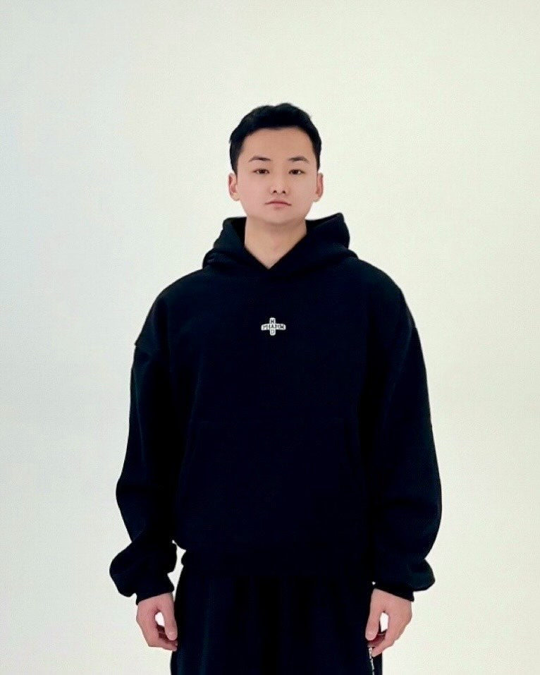 HOODIE 001 BLACK