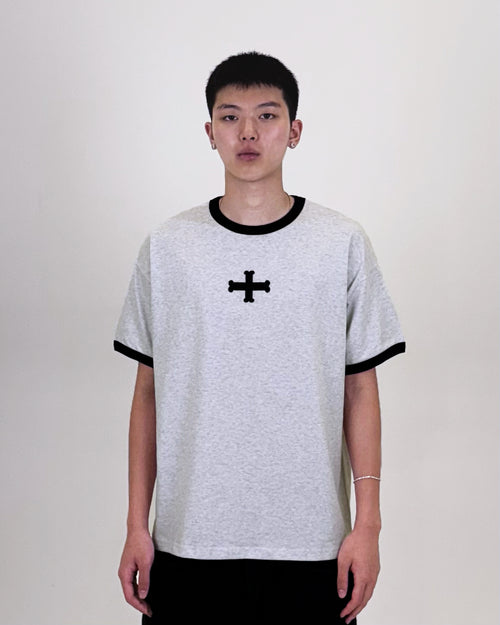 RINGER T-SHIRT 001 WHITE