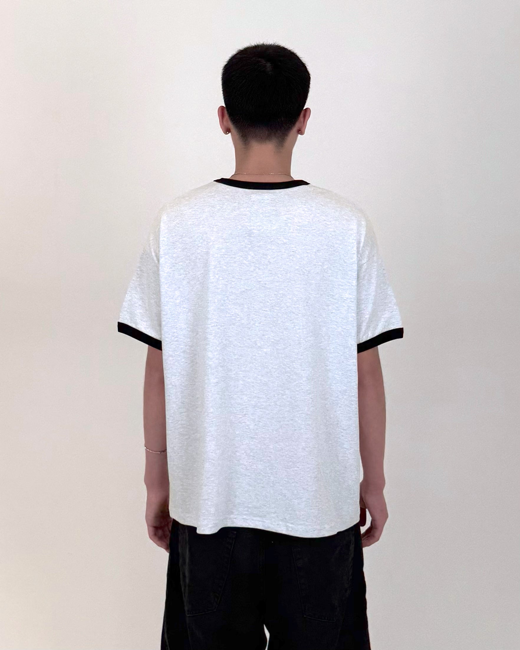 RINGER T-SHIRT 001 WHITE