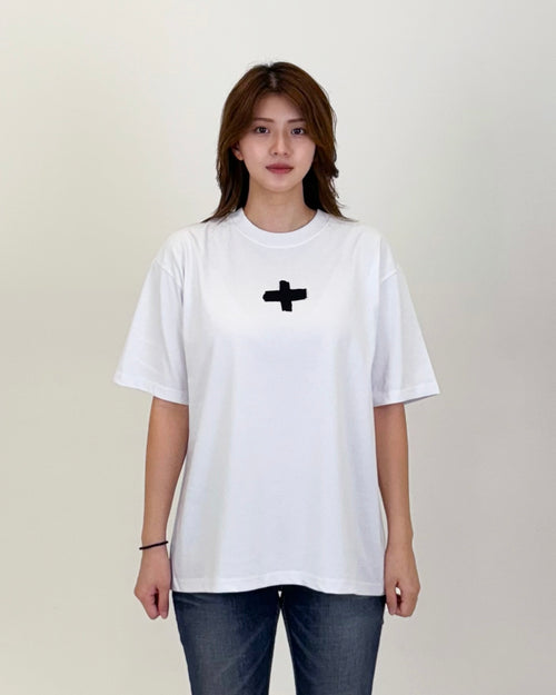 CROPPED T-SHIRT 001 WHITE