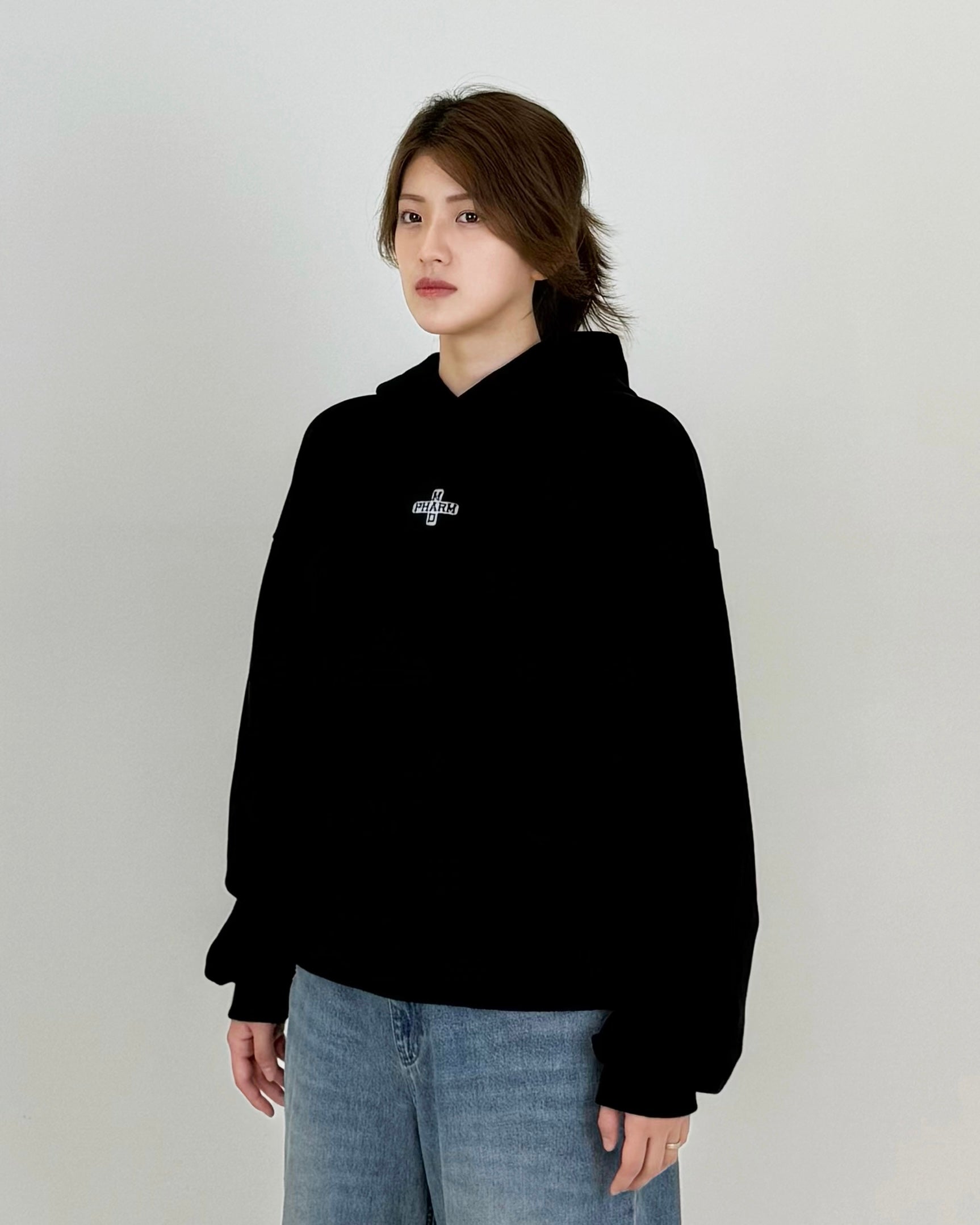 HOODIE 001 BLACK