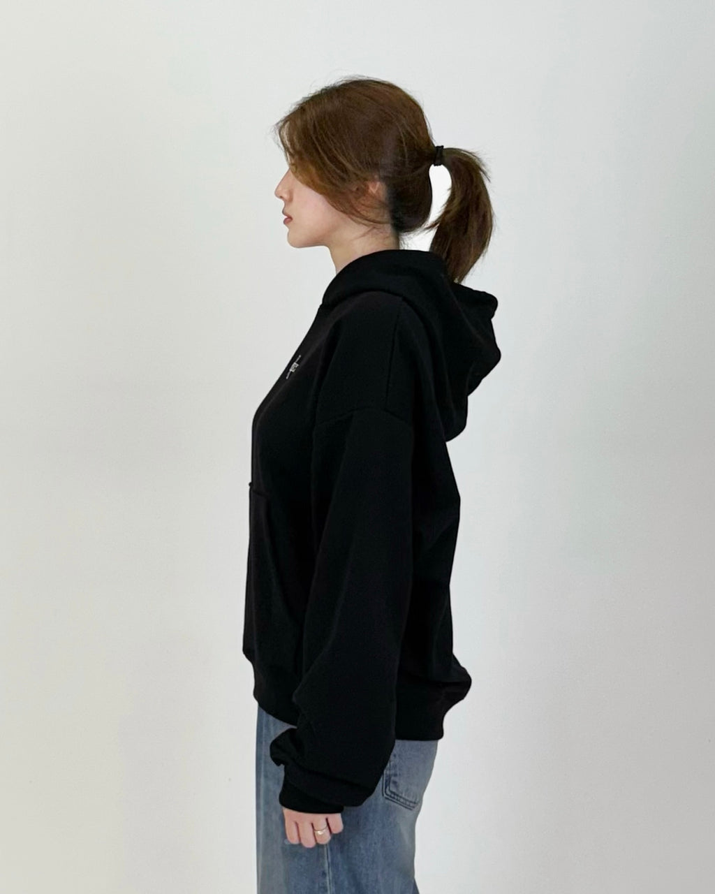 HOODIE 001 BLACK