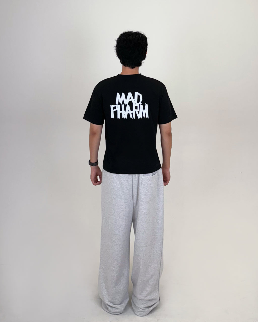 PANTS 001 WHITE MELANGE