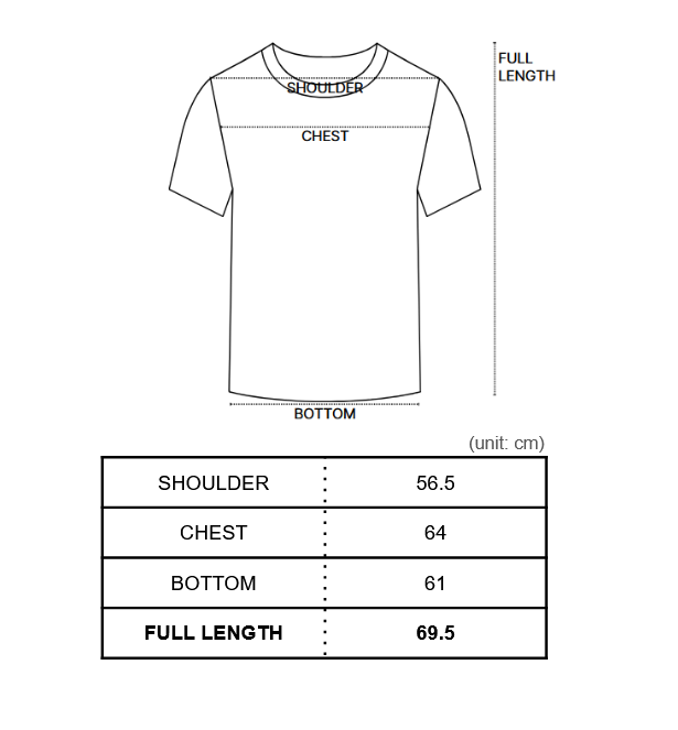 RINGER T-SHIRT 001 BLACK